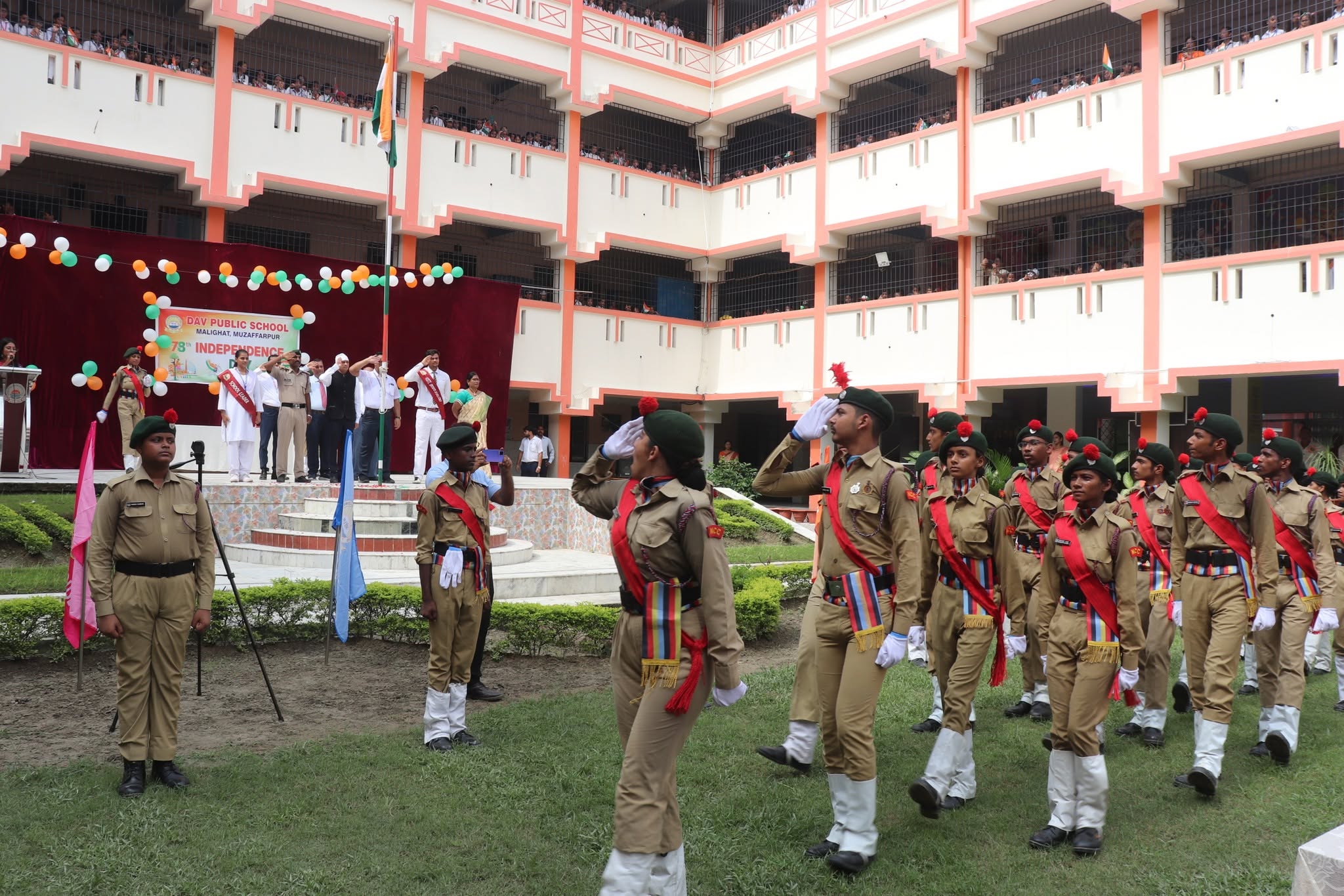 DAV Public School, Malighat