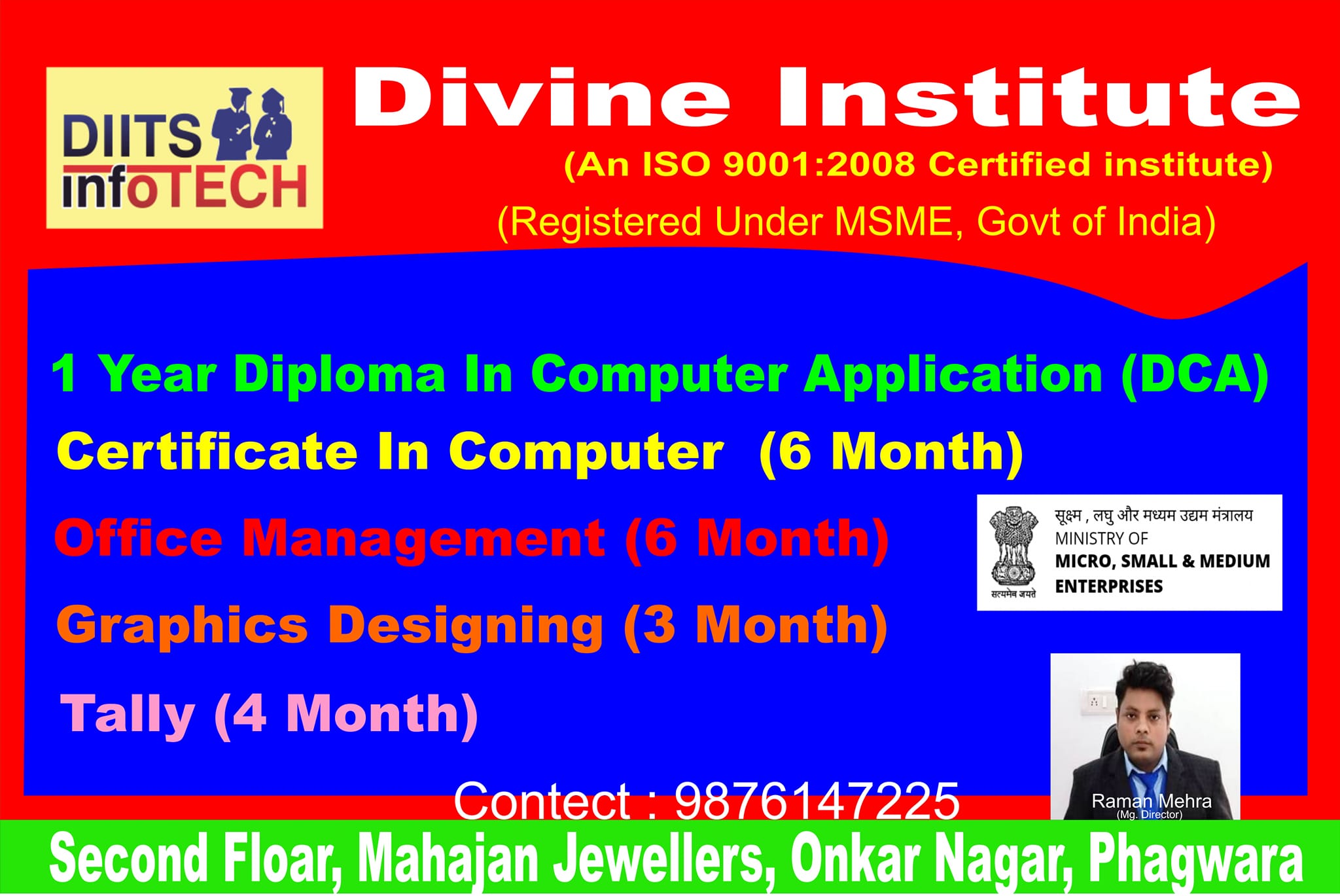 Divine Institute of Information Technology & Science