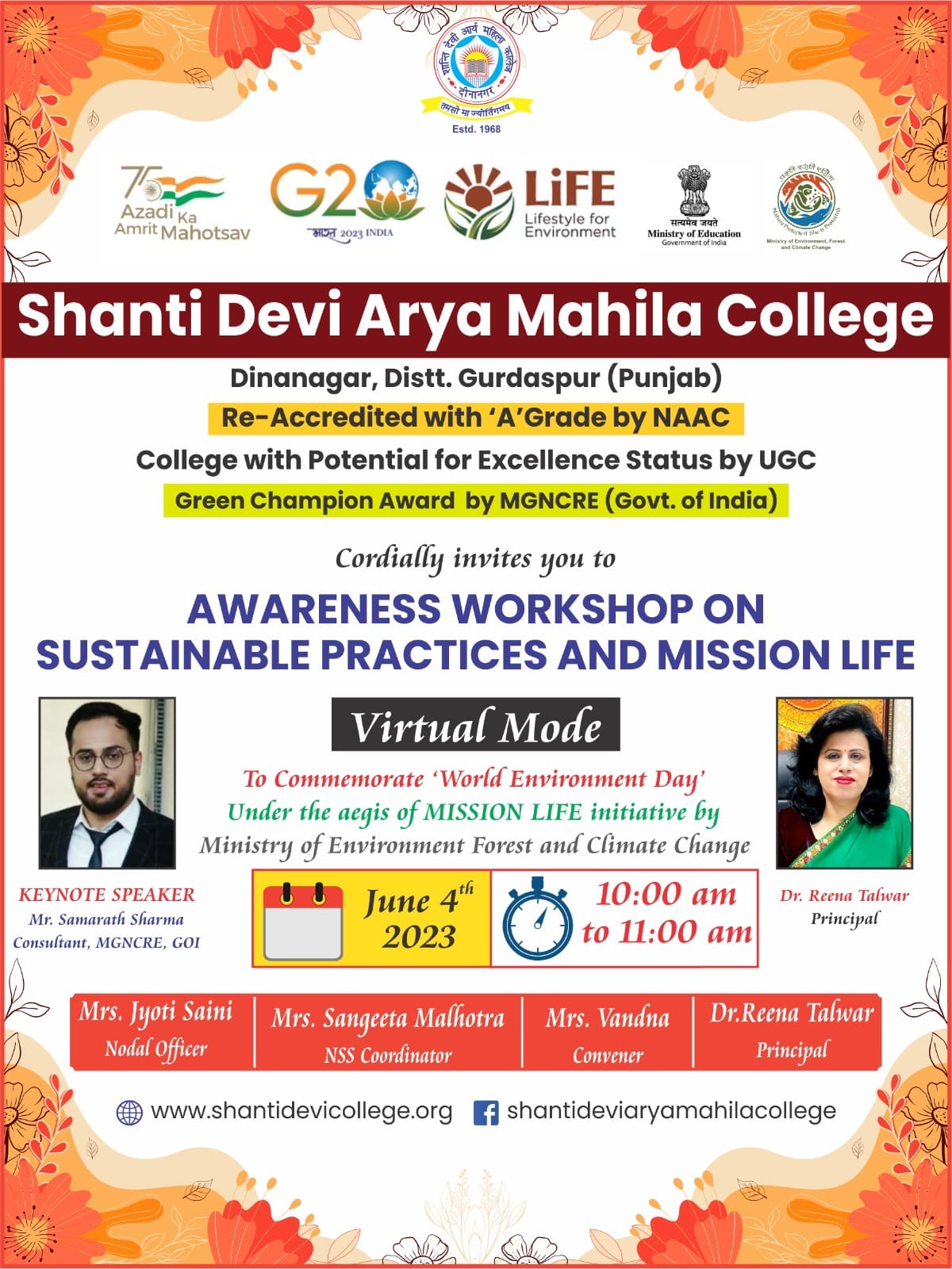 Shanti Devi Arya Mahila college