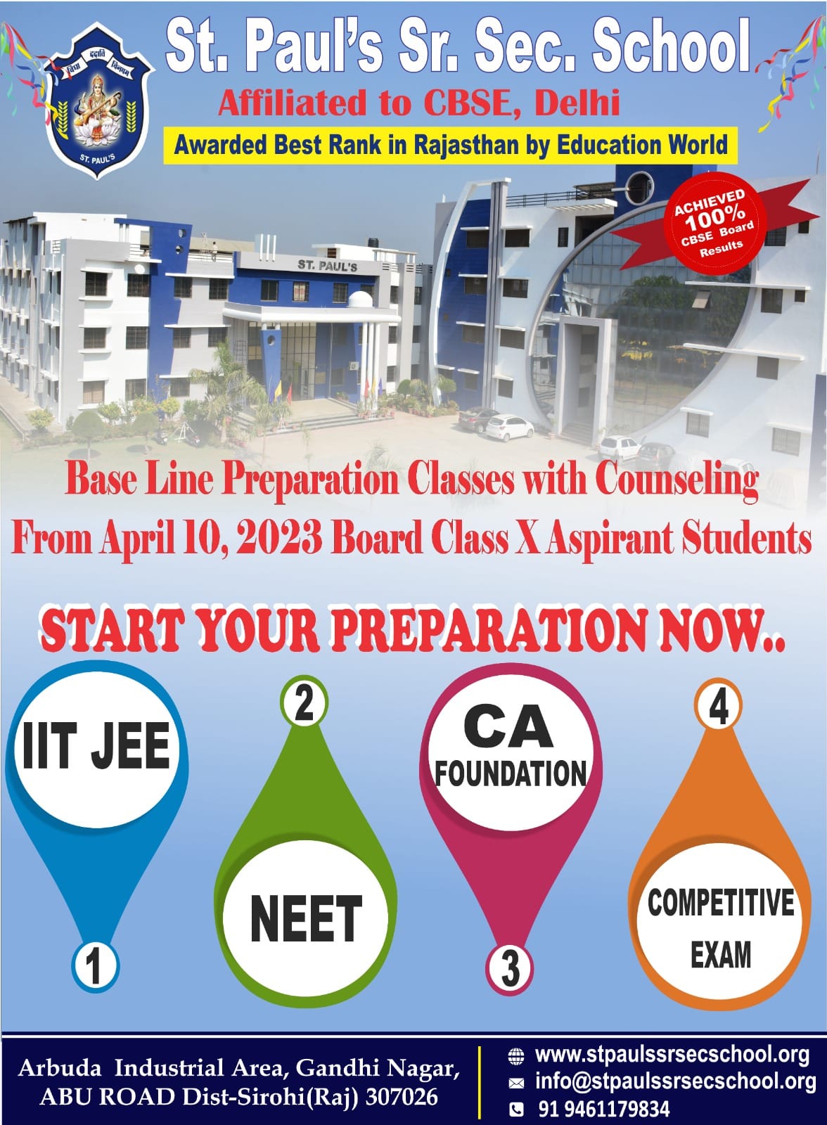 St Paul\'s Sr. Sec. School