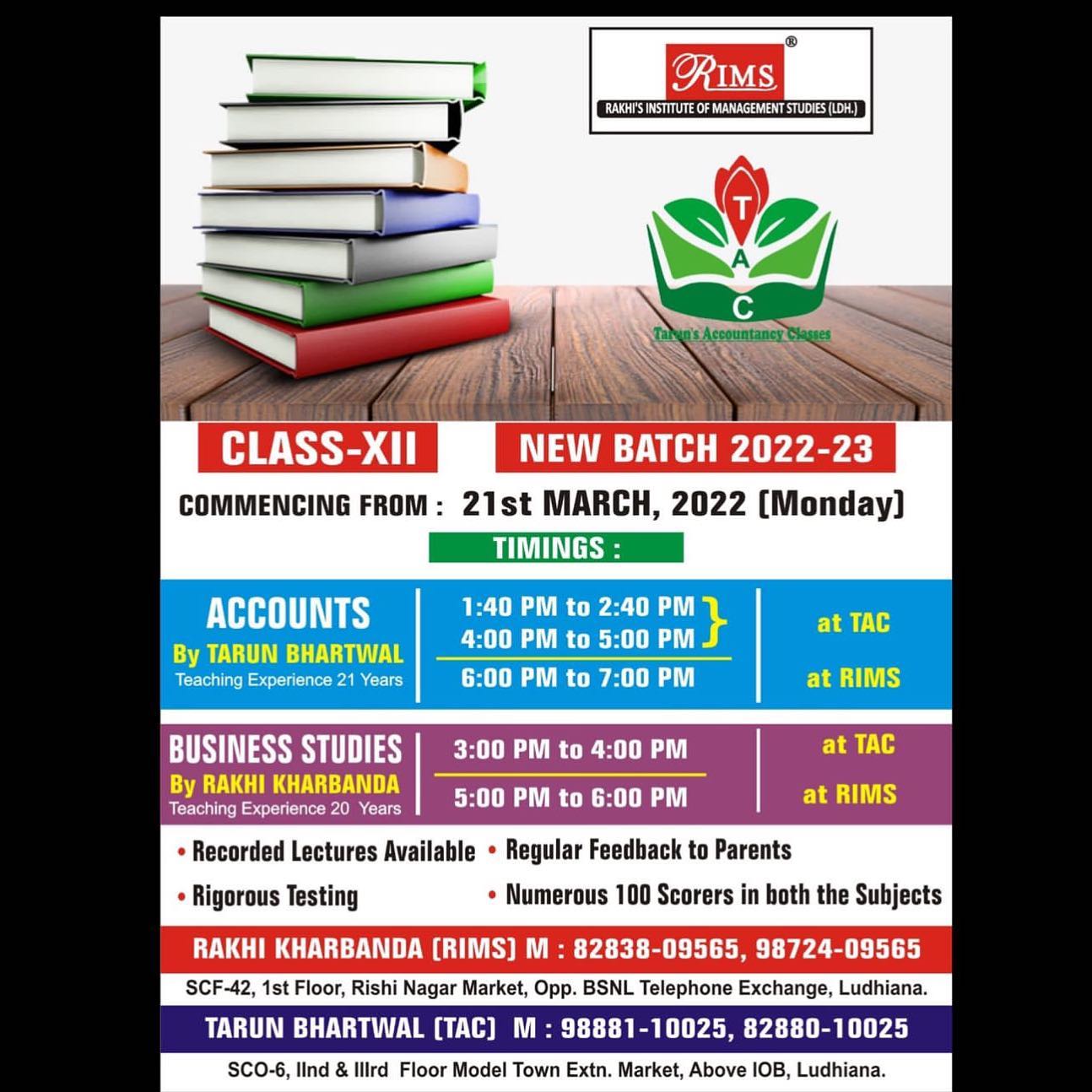 Tarun\'s Accountancy Classes