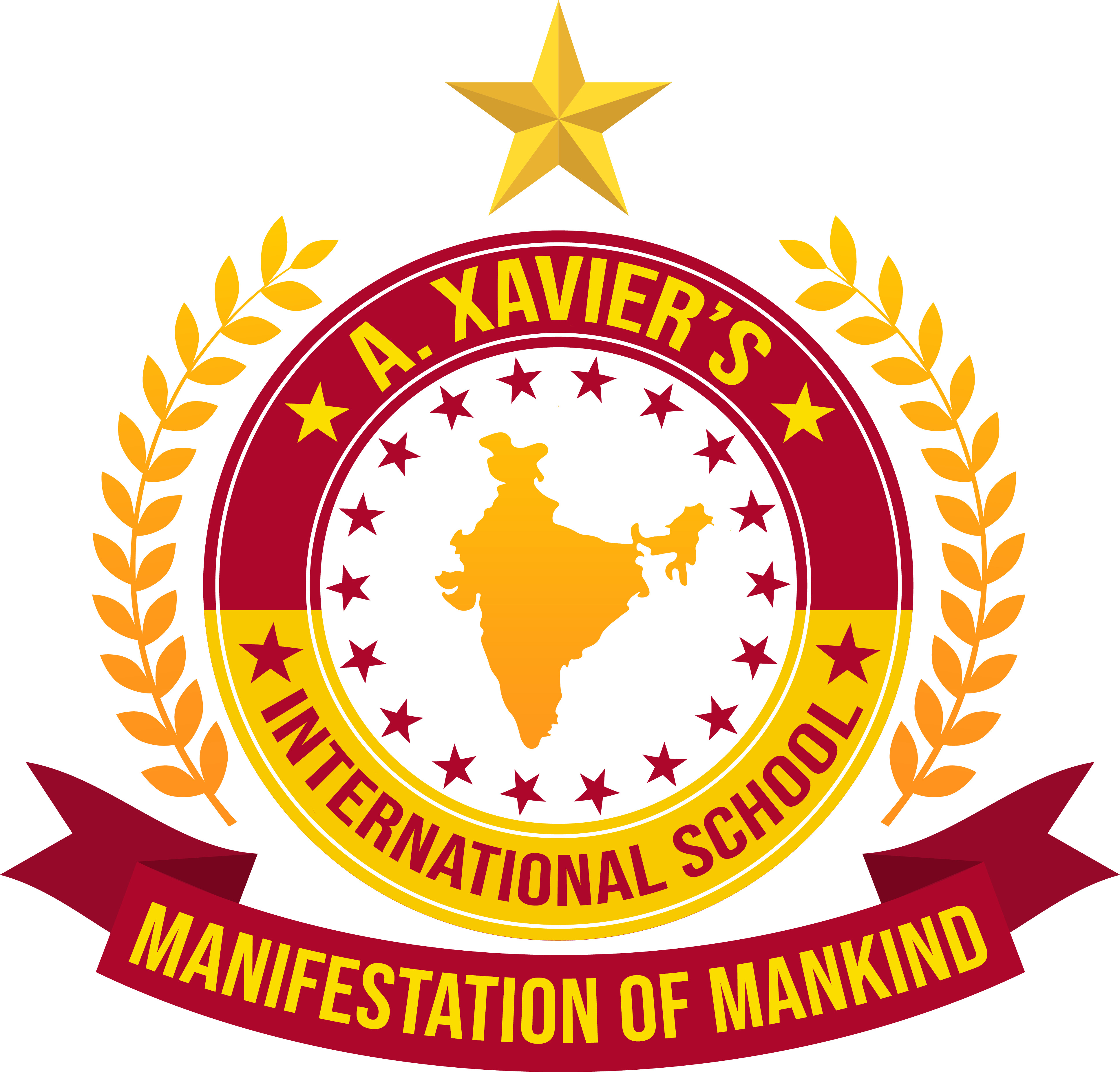 A Xavier\'s International School logo