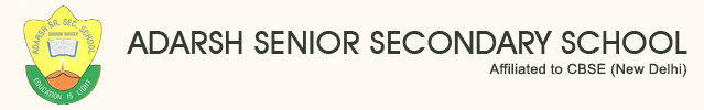 Adarsh Senior Secondary School logo