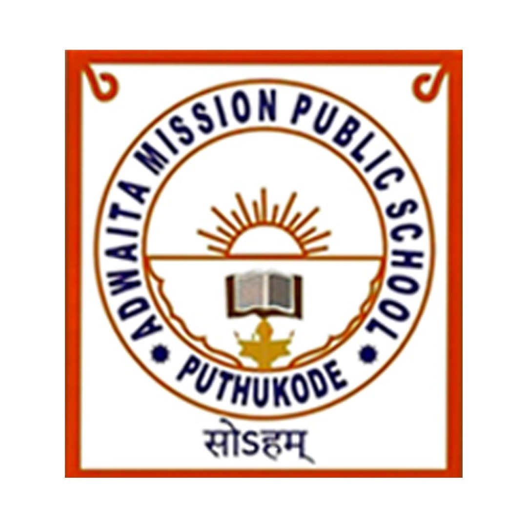 Adwaita Mission Public School logo