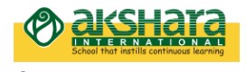 Akshara International School & Junior College logo