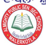 Almighty Public Sen. Sec. School logo