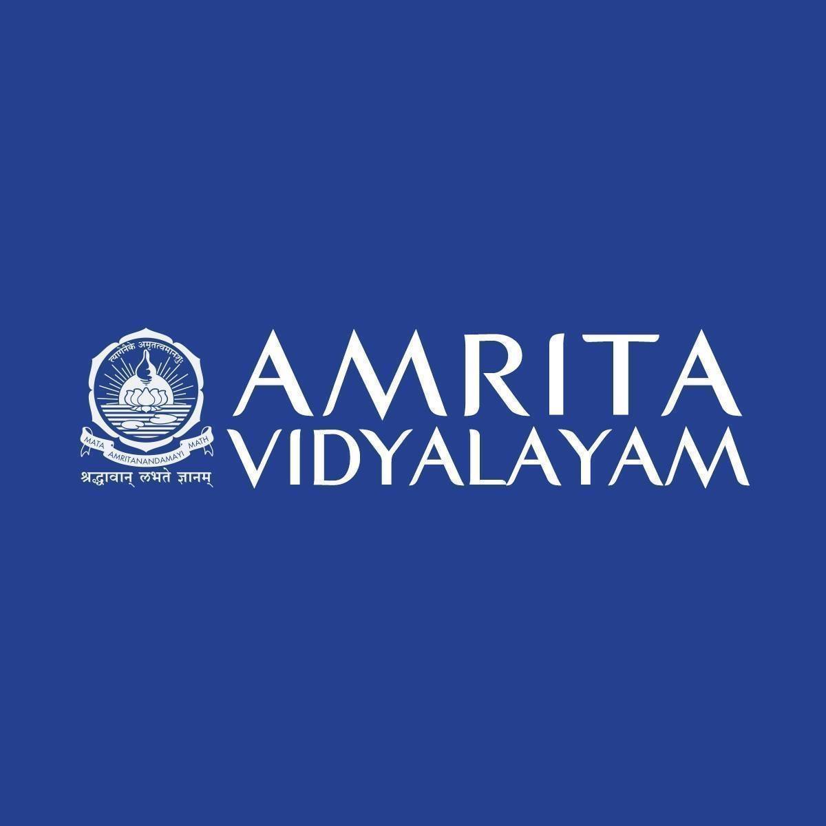Amrita Vidyalayam logo