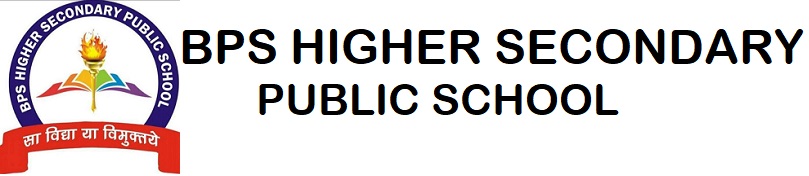 B. P. S. Higher Secondary Public School logo