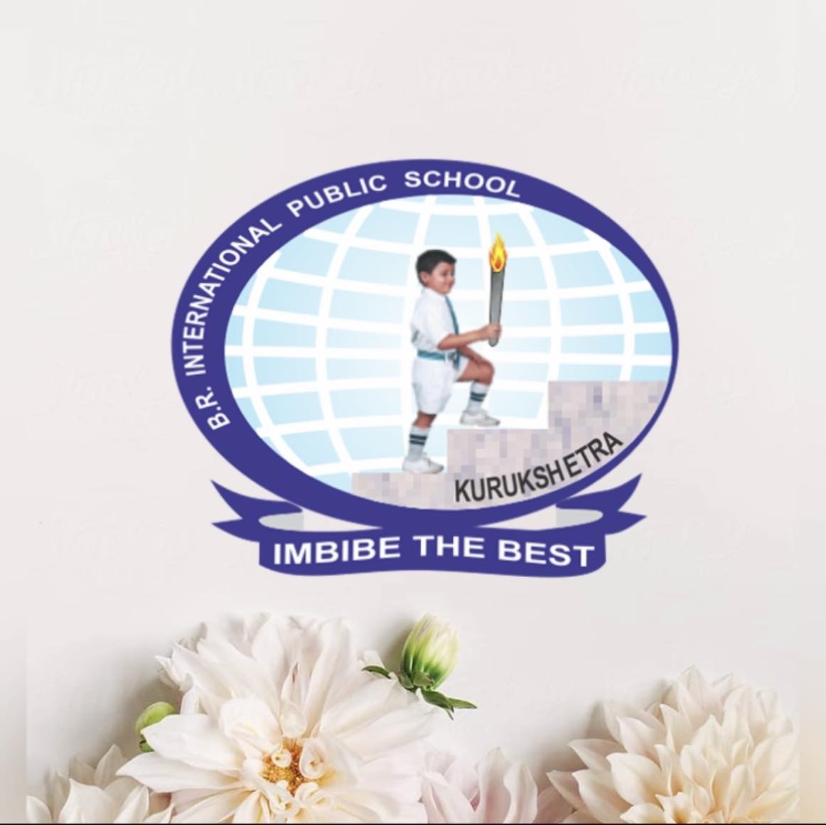 B.R. International Public School logo