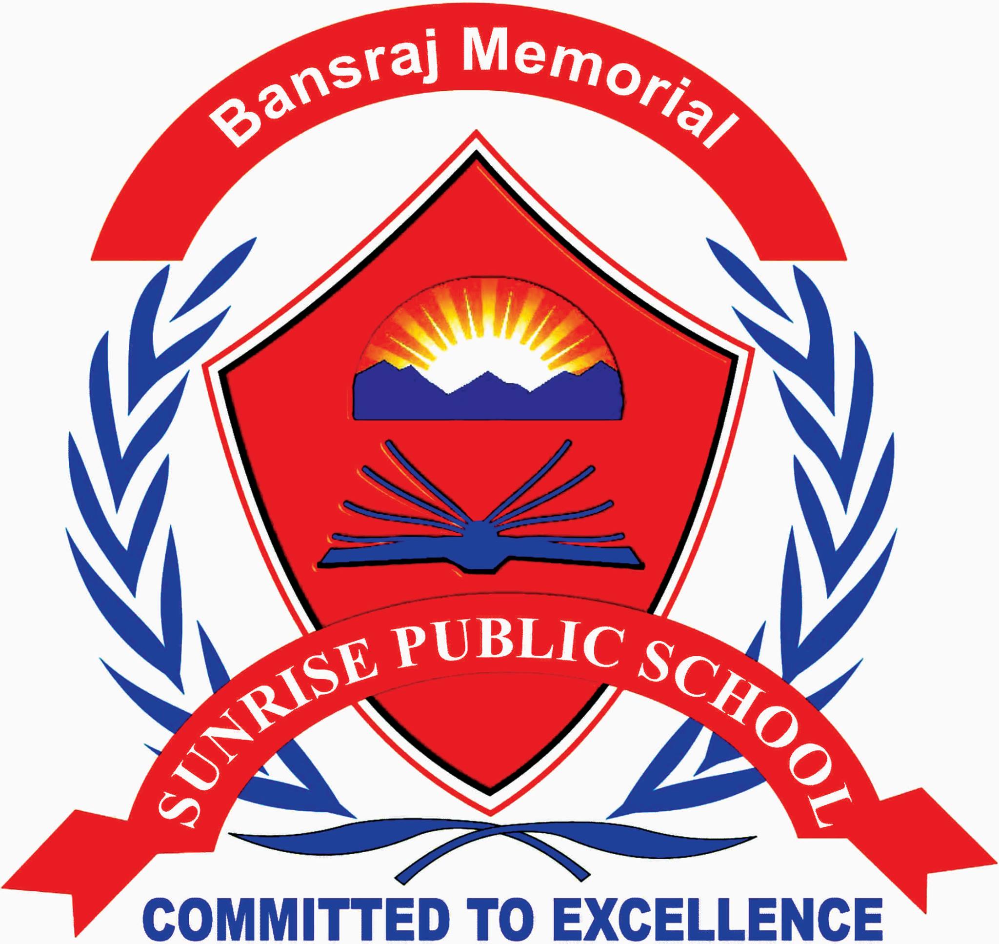 Bansraj Memorial Sunrise Public School logo