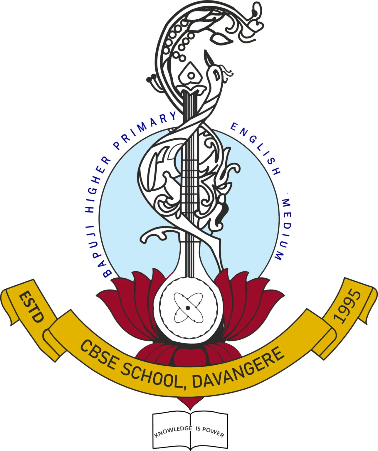 Bapuji Higher Primary English Medium CBSE School logo