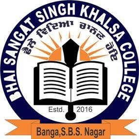 Bhai Sangat Singh Khalsa College Banga logo