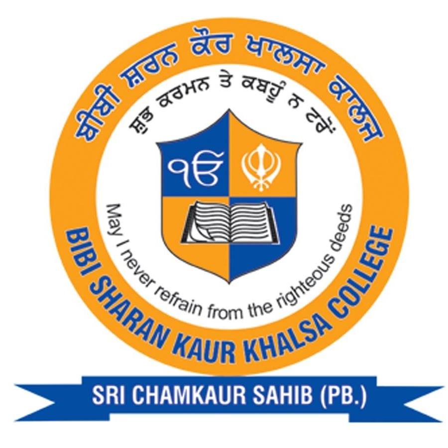 Bibi Sharan Kaur khalsa College logo