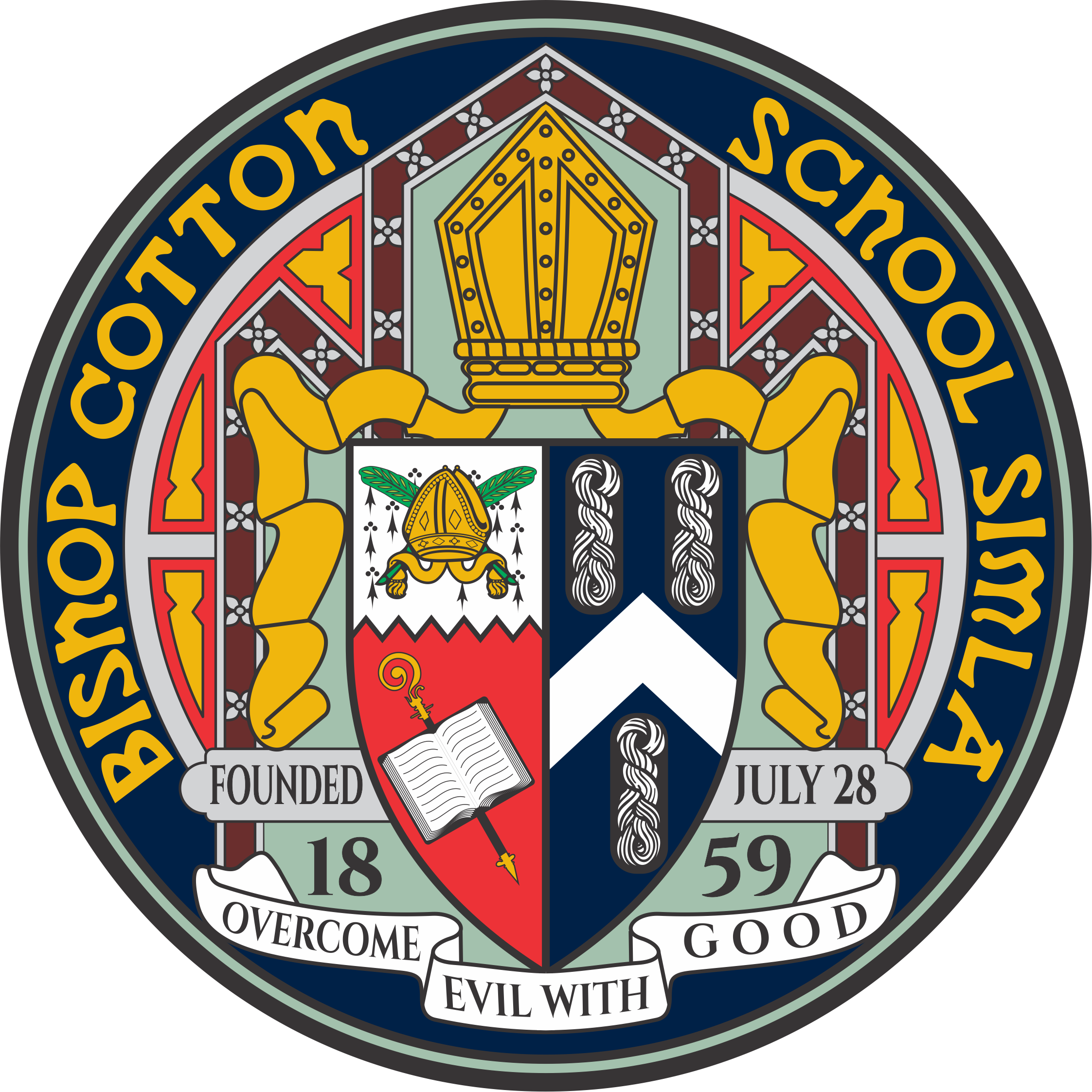Bishop Cotton School logo