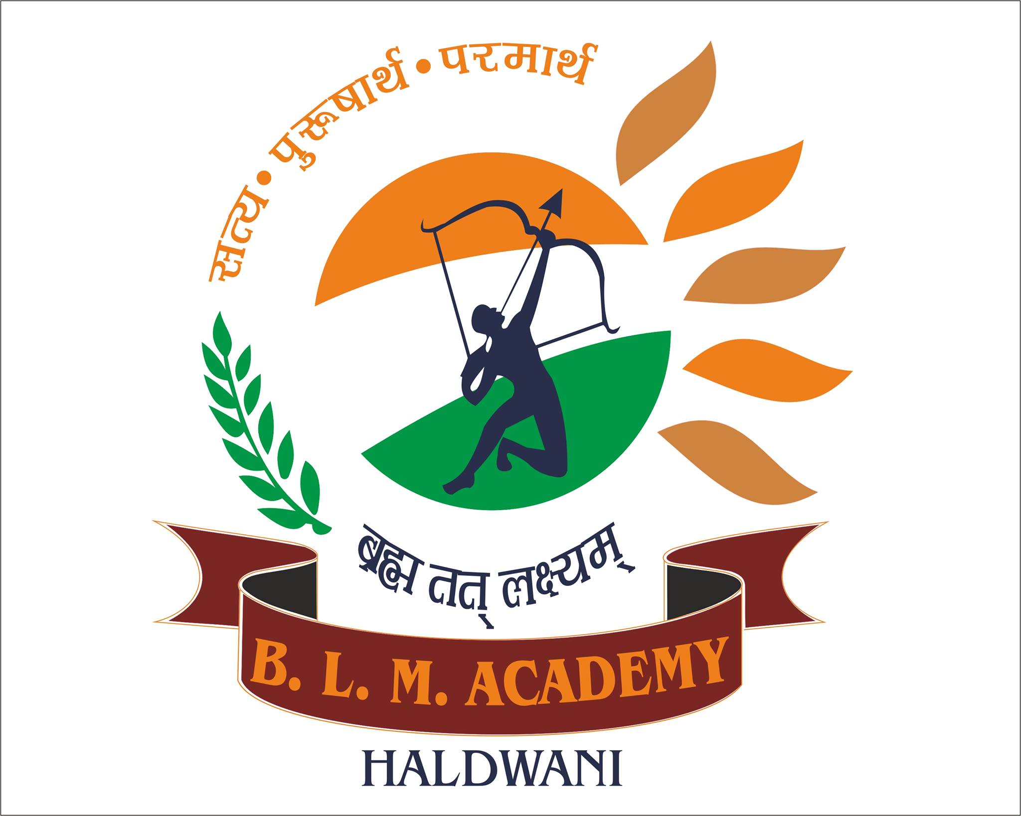 BLM Academy Senior Secondary School Haldwani logo
