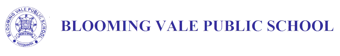 Blooming Vale Pub School logo