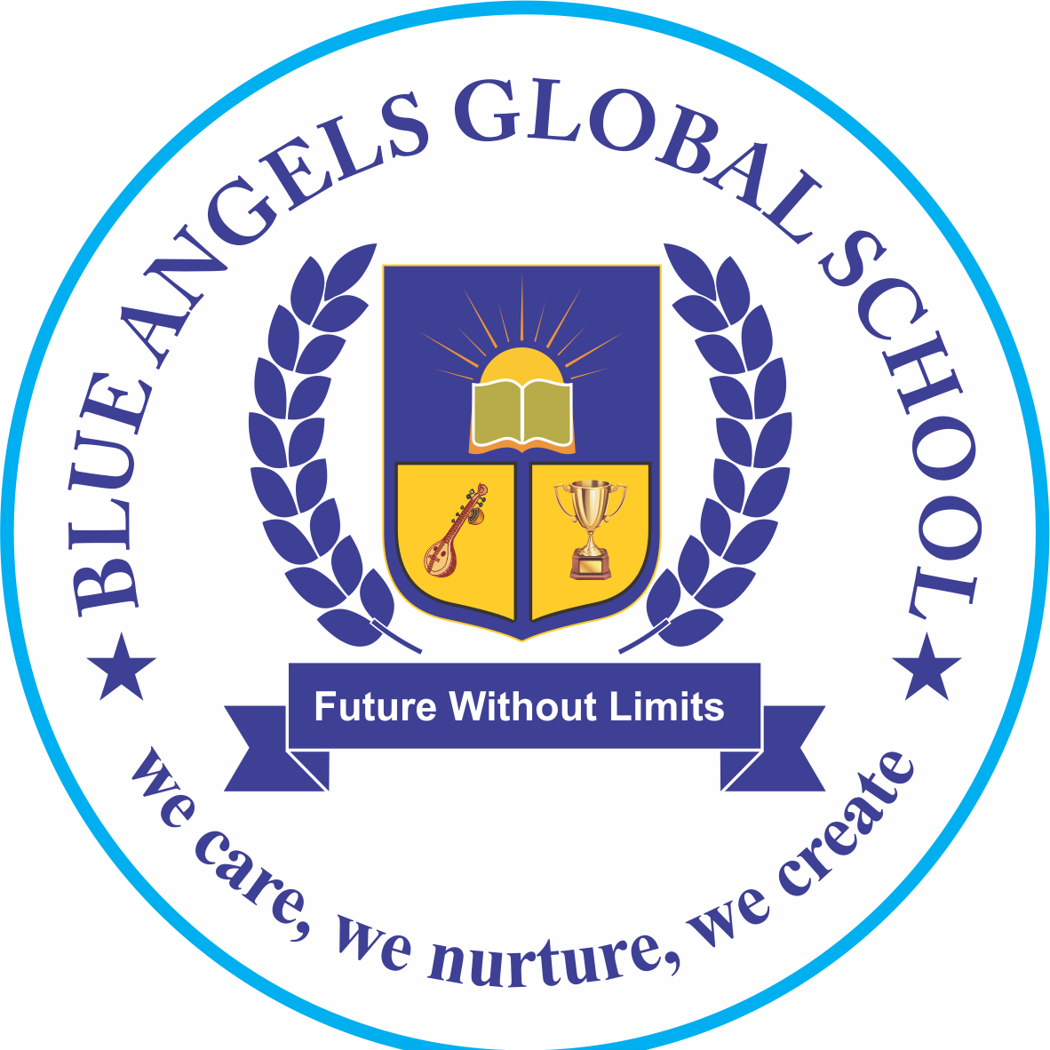Blue Angels Global School logo