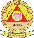 Brahmrishi Mission Sr. Sec. School logo