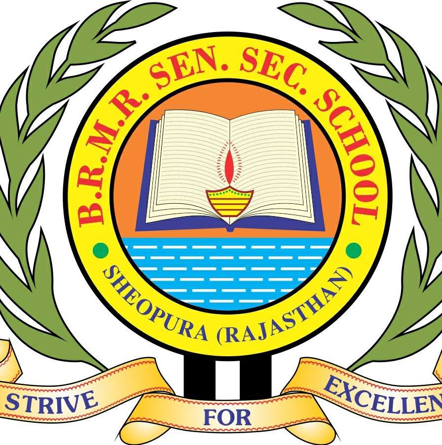 Brmr Senior Secondary School, Sheopura logo