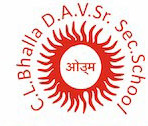 C L Bhalla D A V Senior Secondary School logo