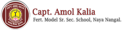 Capt. Amol Kalia Fertilizer Model Senior Secondary School logo