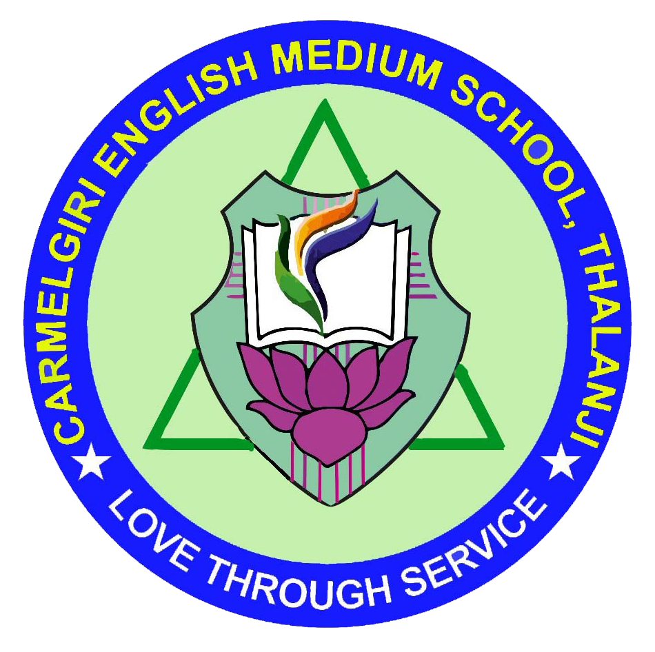 Carmelgiri English Medium school logo