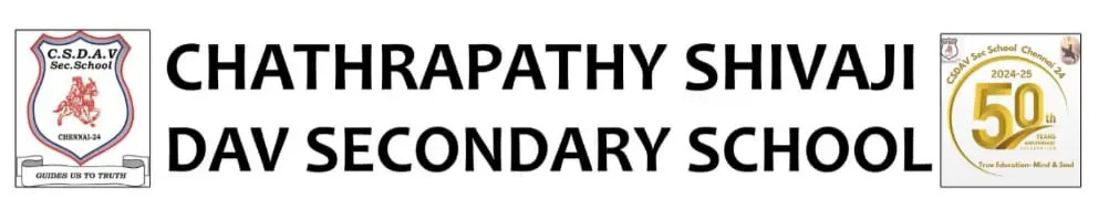 Chhathrapathy Shivaji DAV Secondary School logo