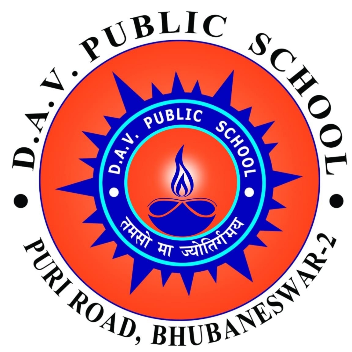 D.A.V. Public School logo