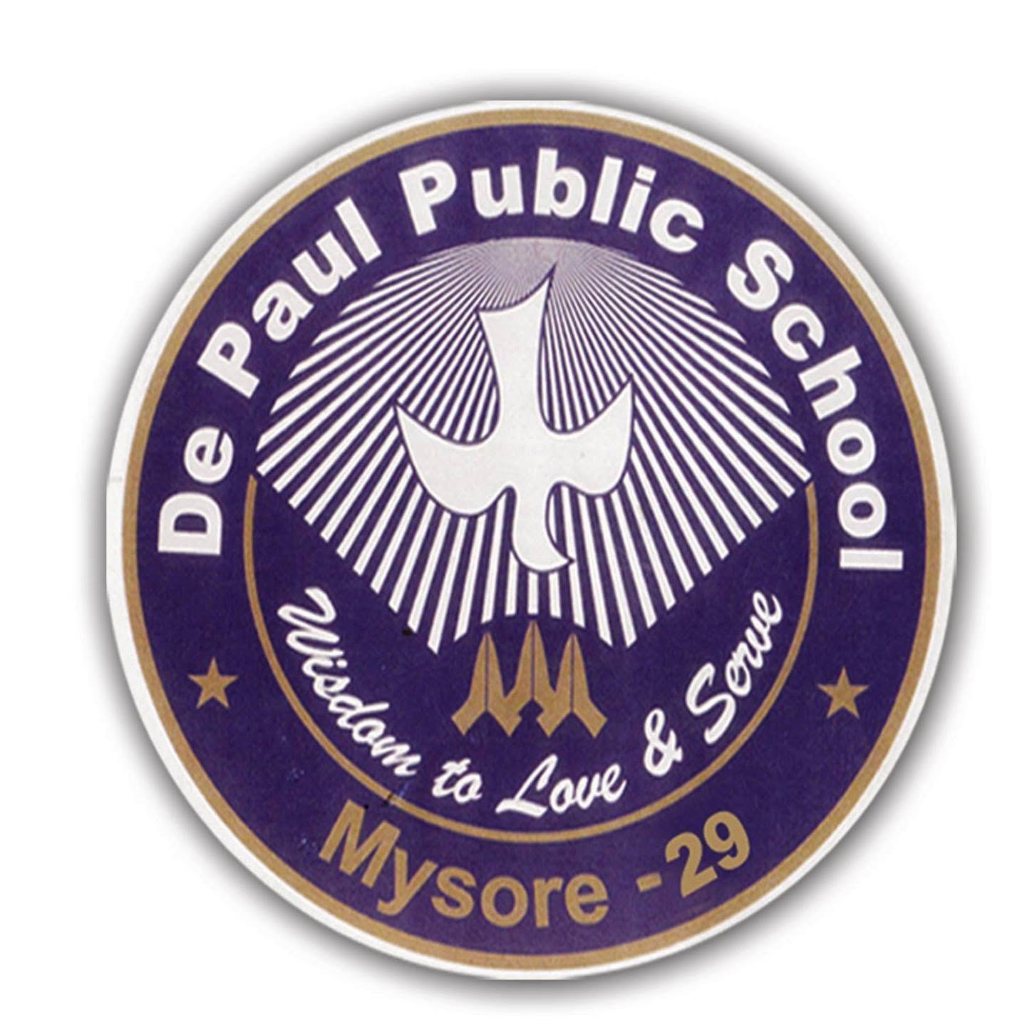 De Paul Public School logo