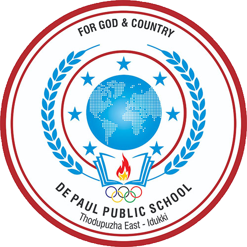 De Paul Public School logo