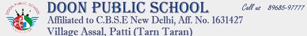 Doon Public School Assal logo