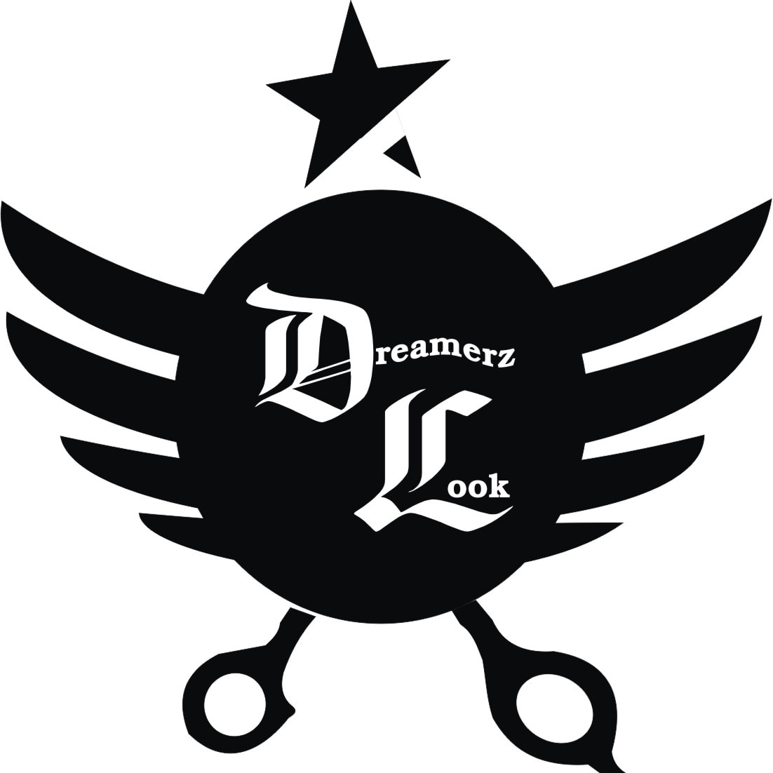 Dreamerz look Salon and Beauty Academy logo