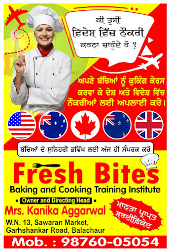 Fresh Bites Baking and Cooking Institute logo