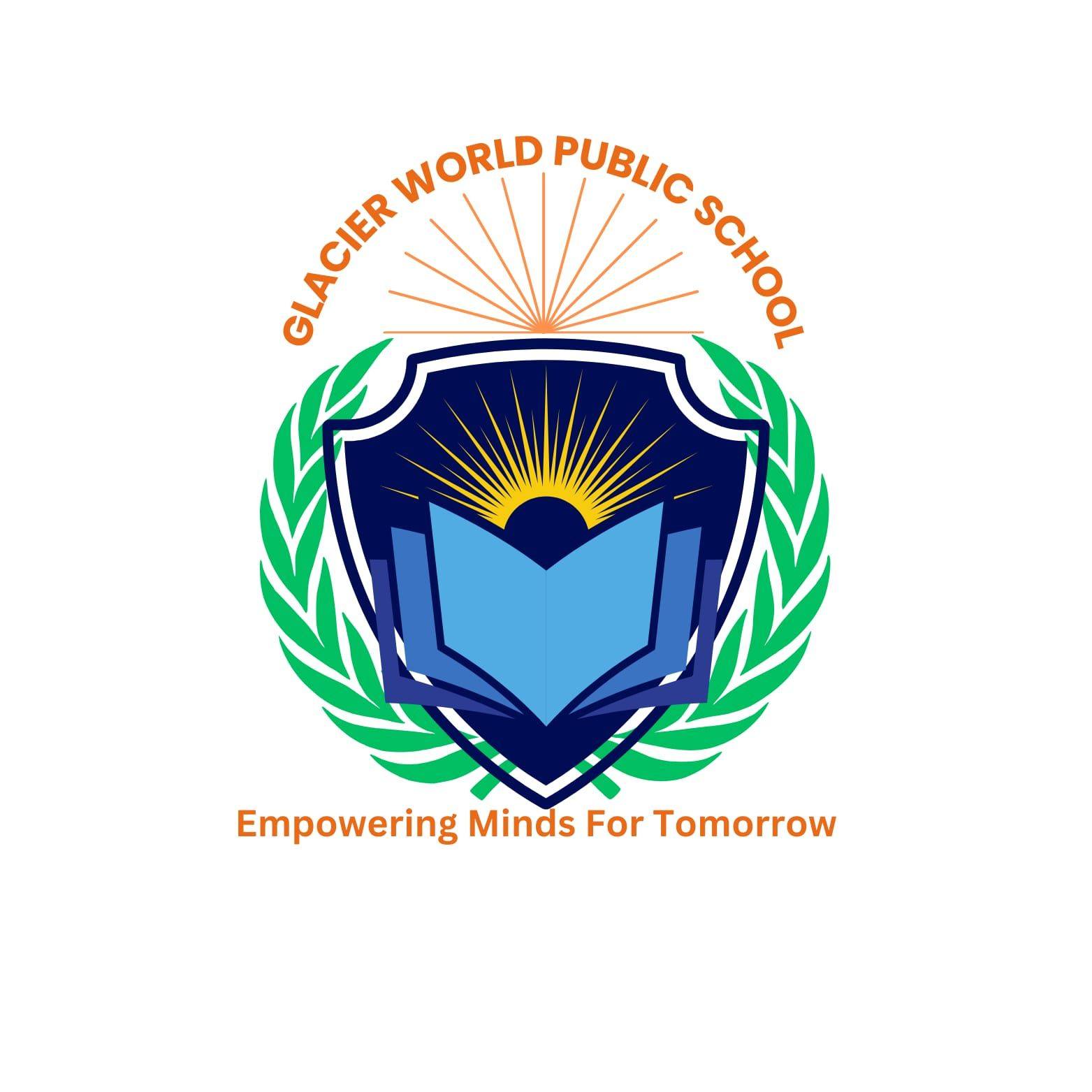 Glacier World Public School logo