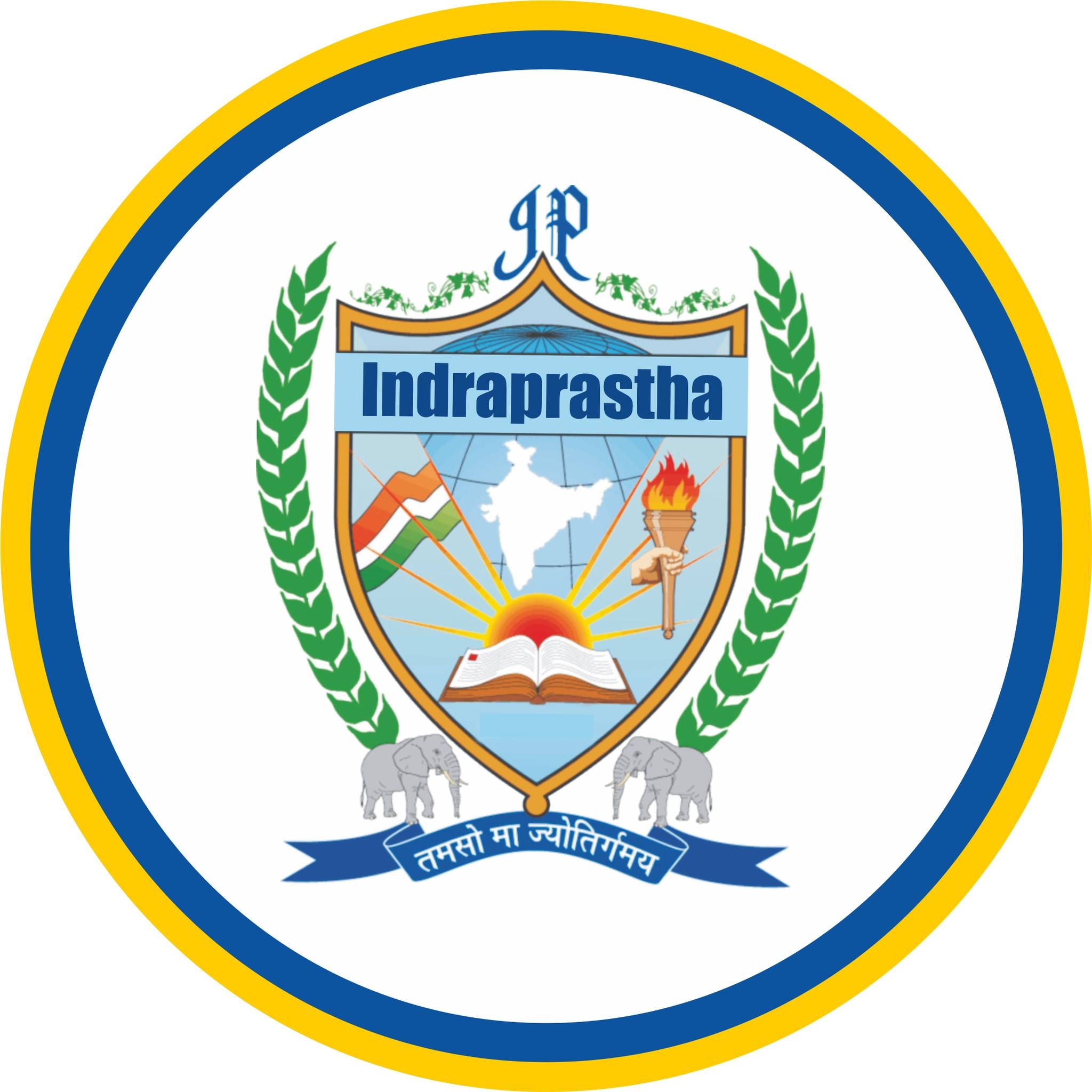 Indraprastha World School logo