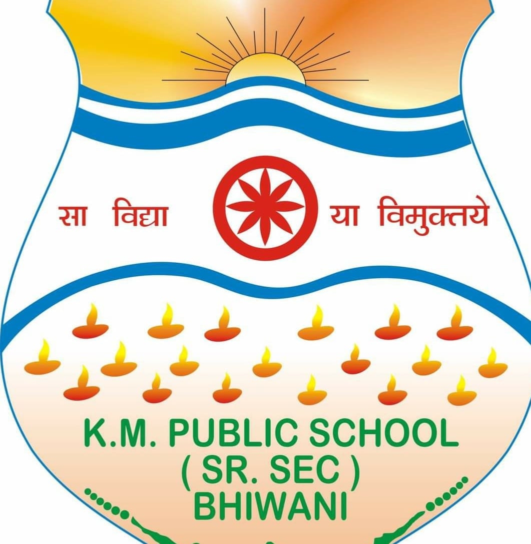 K.M Public School logo
