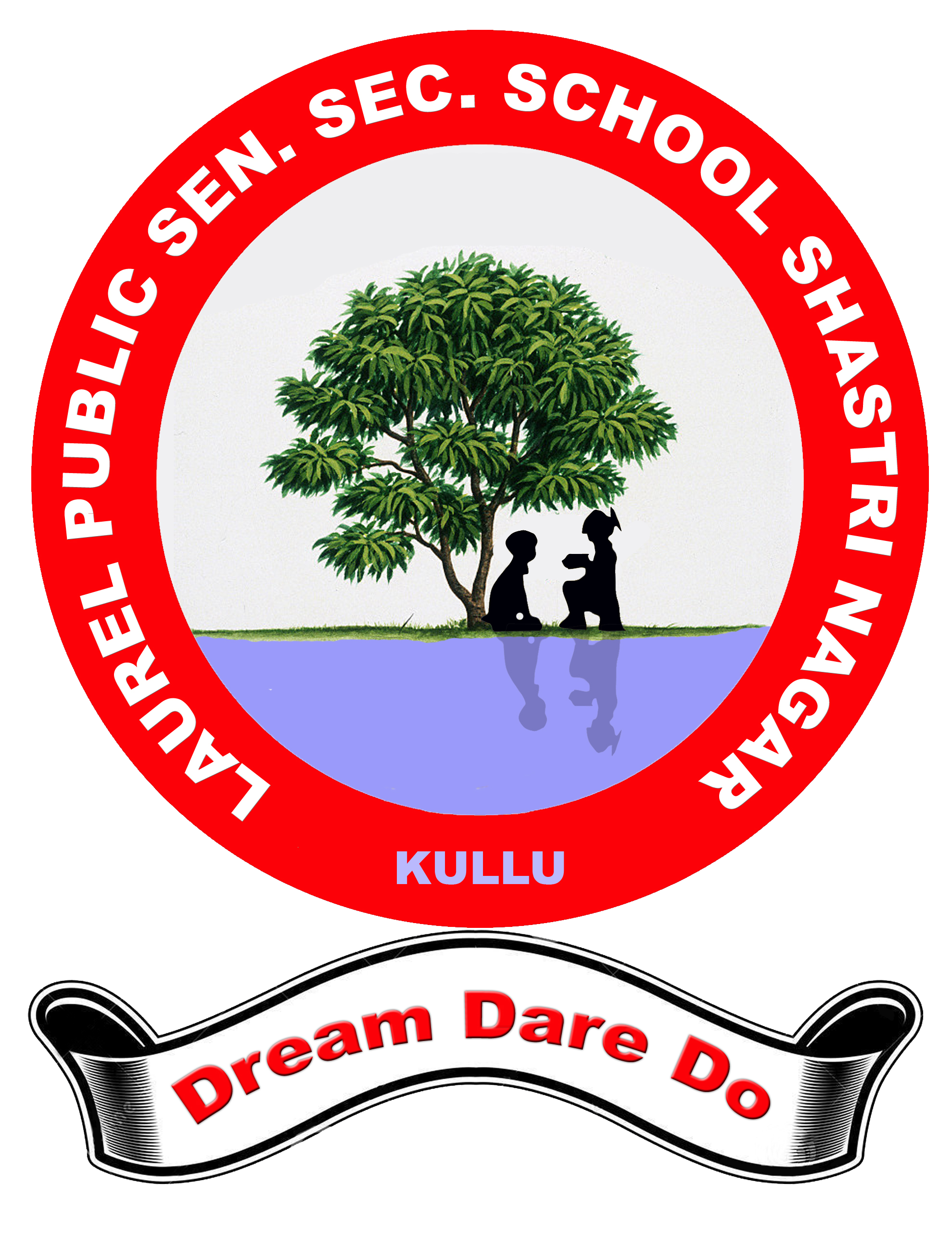 Laurel Public Sen. Sec. School logo