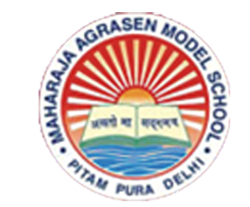 Maharaja Agrasen Model School logo