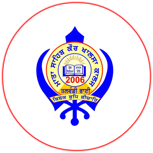 Mata Sahib Kaur Khalsa College logo