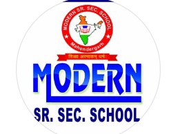 Modern Sr. Sec. School logo