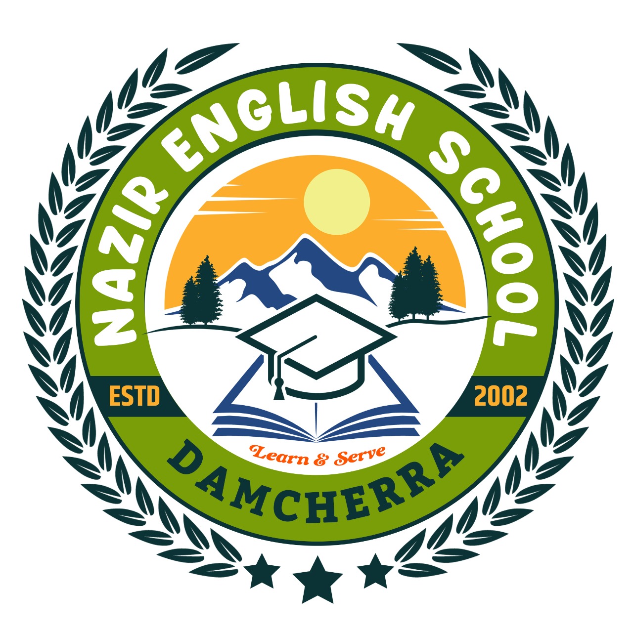 Nazir English School logo