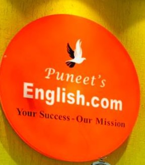 Puneet s English.com logo