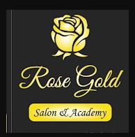 Rose Gold Salon and Academy logo