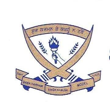 Sant Baba Harnam Singh Khalsa Model School logo