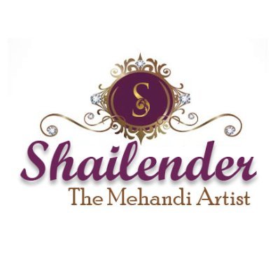 Shailender mehandi artist logo