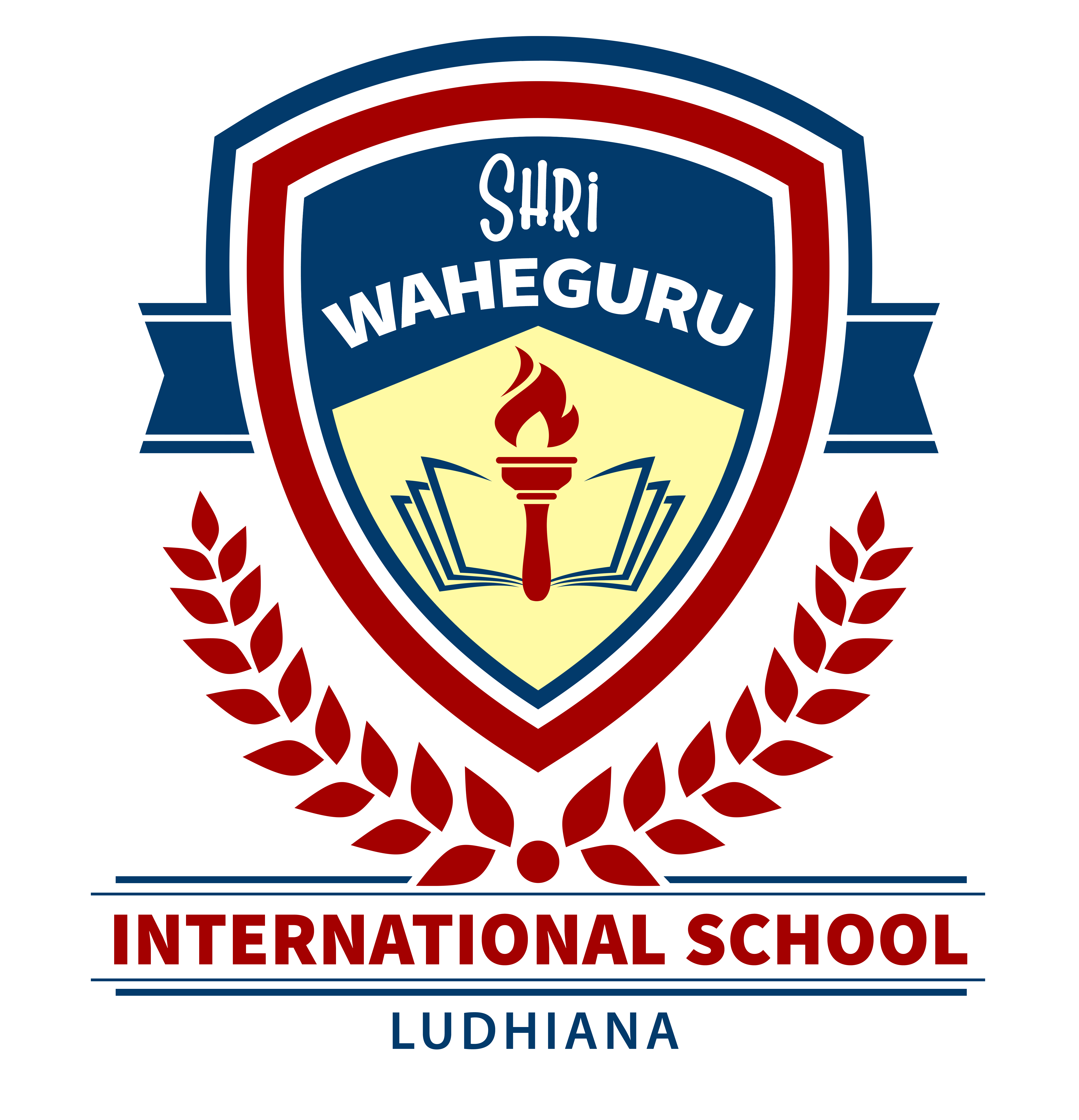 Shri Waheguru International School logo