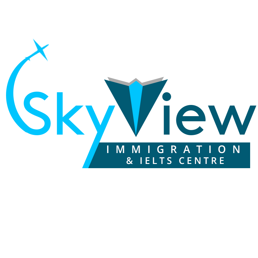 SKY VIEW immigration and Ielts centre logo