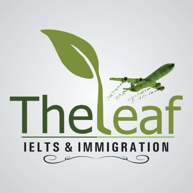 The Leaf IELTS & Immigration logo