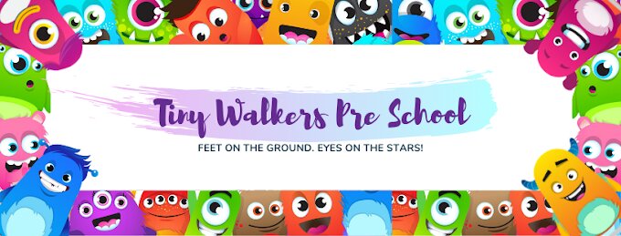 Tiny Walkers Pre School logo