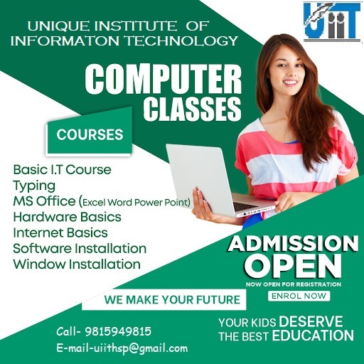 Unique institute logo
